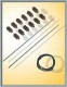 4276 Viessmann Support Span, Cross Span Wires and Insulators Set